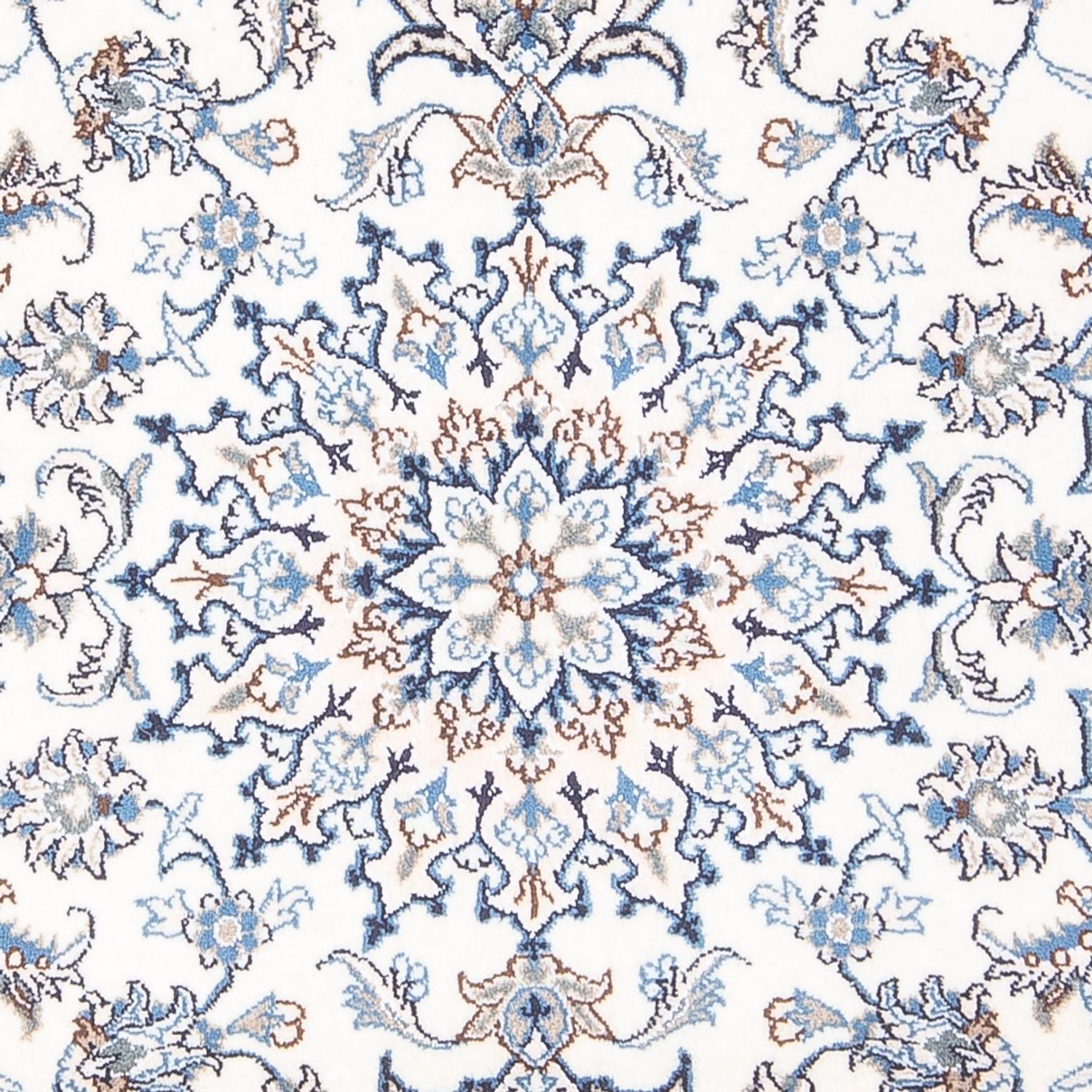 Tapis persan - Nain - 188 x 116 cm - crème
