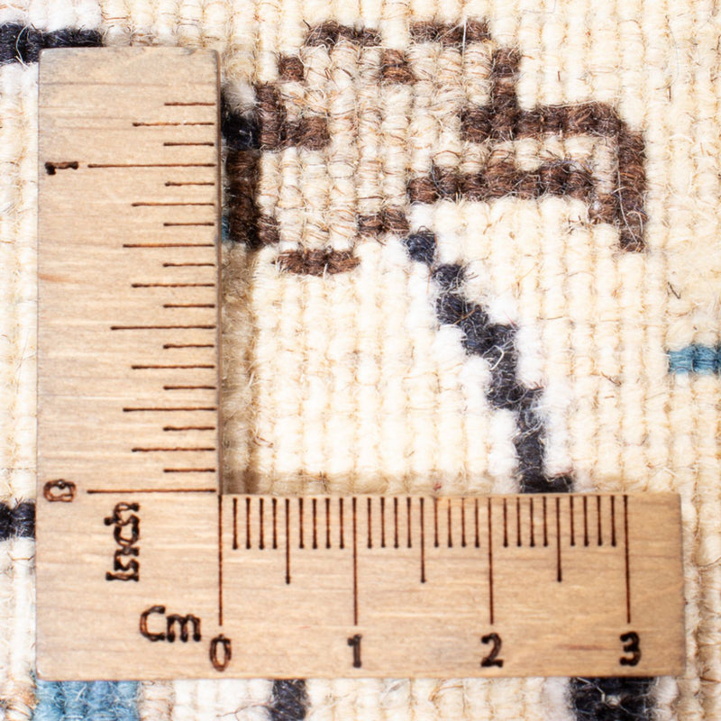 Tapis persan - Nain - 201 x 117 cm - rouge