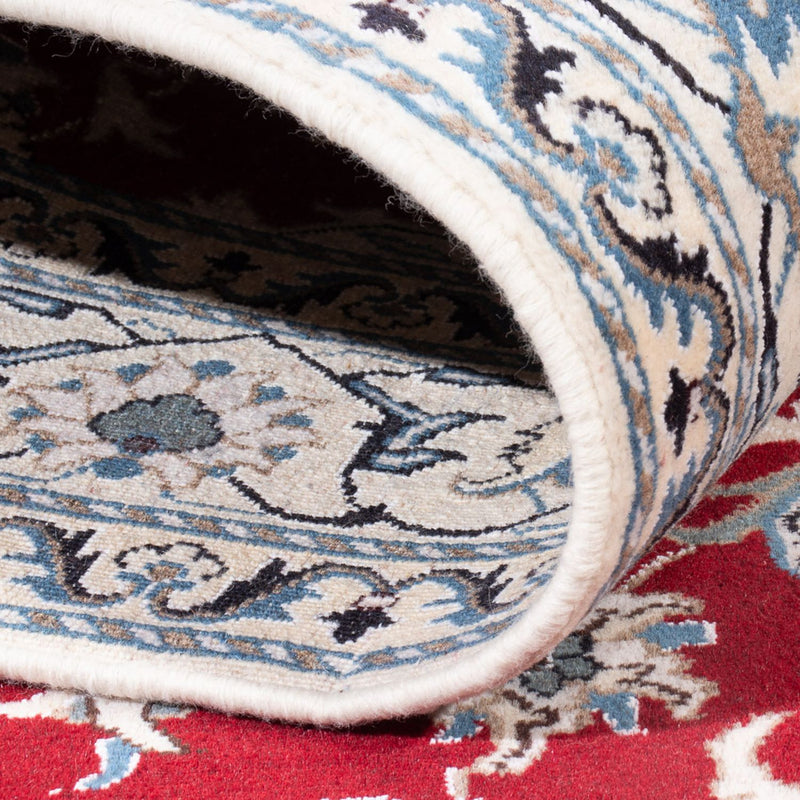 Tapis persan - Nain - 231 x 163 cm - rouge