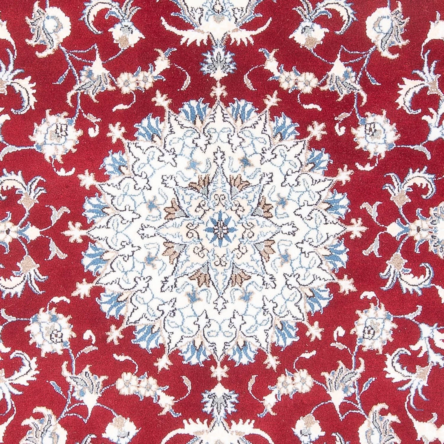 Tapis persan - Nain - 234 x 165 cm - rouge