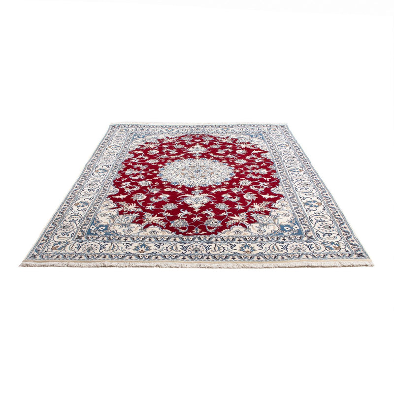 Tapis persan - Nain - 234 x 165 cm - rouge