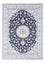 Tapis persan - Nain - 234 x 168 cm - bleu foncé