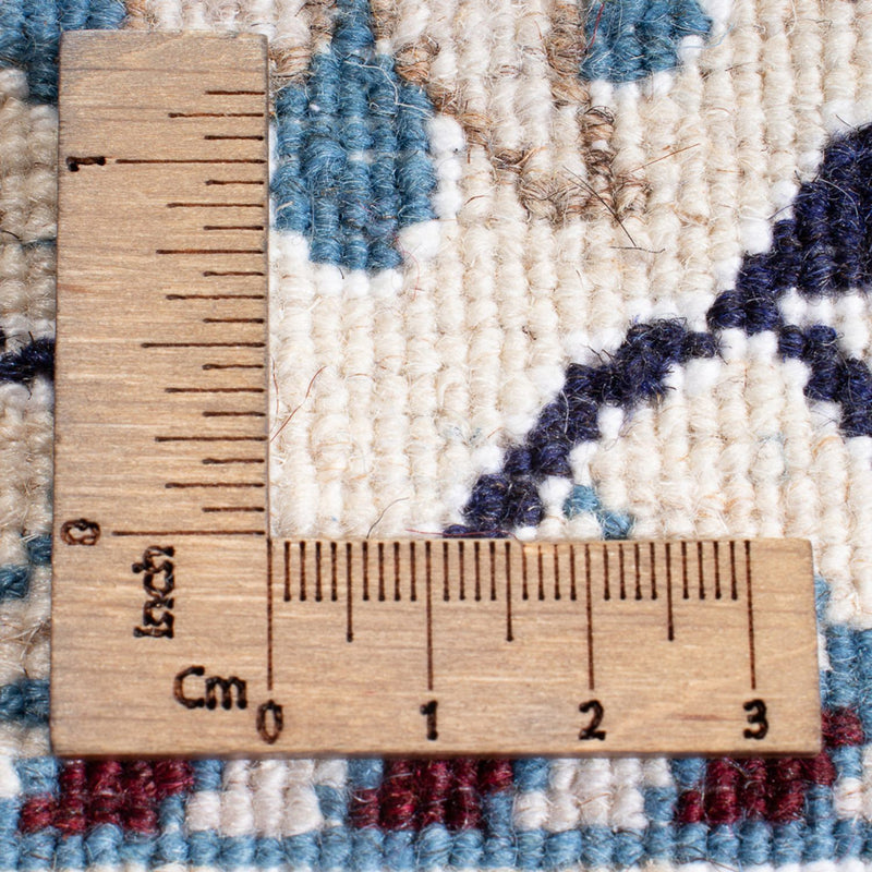 Tapis persan - Nain - 226 x 167 cm - bleu foncé