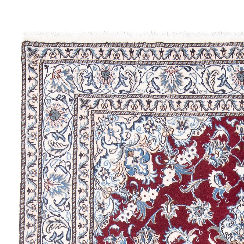 Tapis persan - Nain - 243 x 168 cm - rouge