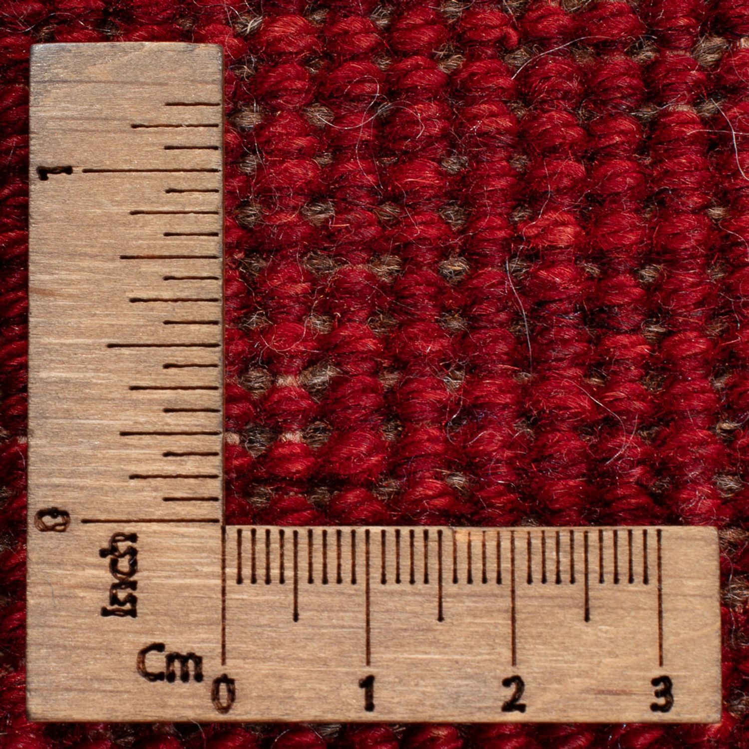 Tapis Gabbeh - Persan - 137 x 97 cm - rouge