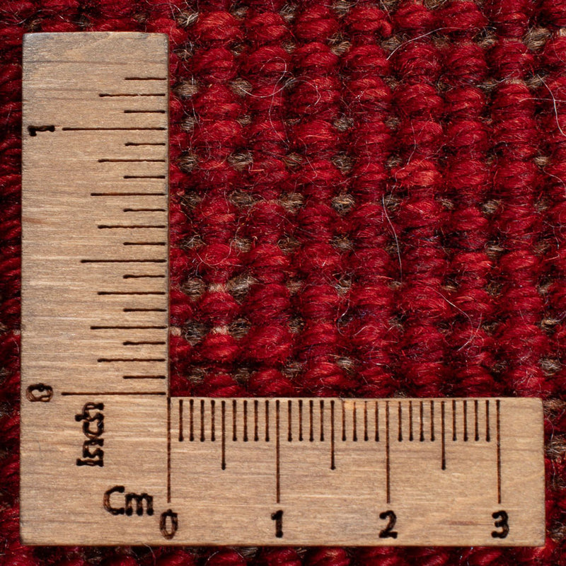 Tapis Gabbeh - Persan - 137 x 97 cm - rouge