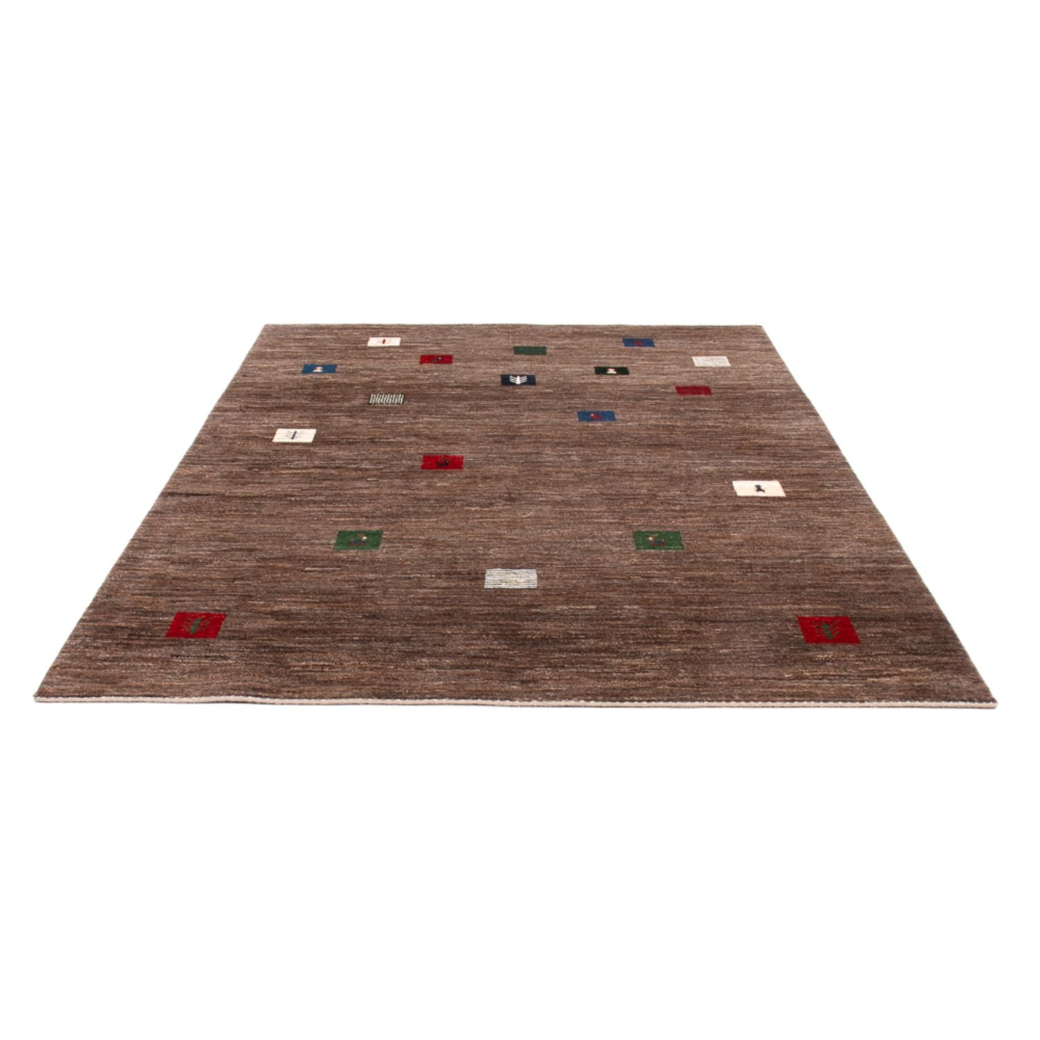 Gabbeh Teppich - Perser - 243 x 170 cm - mehrfarbig