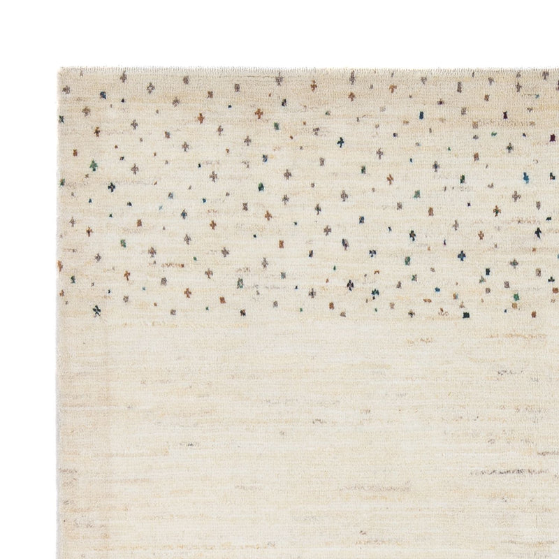 Tapis Gabbeh - Persan - 200 x 150 cm - gris clair
