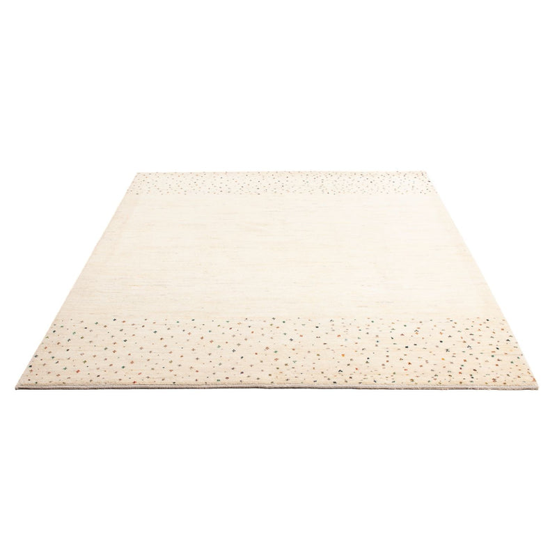 Tapis Gabbeh - Persan - 200 x 150 cm - gris clair