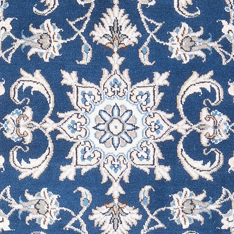 Perserteppich - Nain - 141 x 70 cm - blau