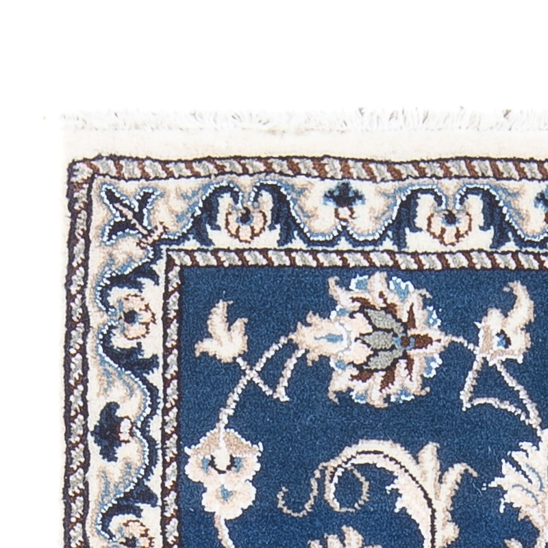 Perserteppich - Nain - 141 x 70 cm - blau
