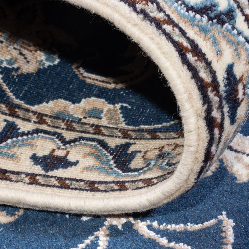 Perserteppich - Nain - 141 x 70 cm - blau