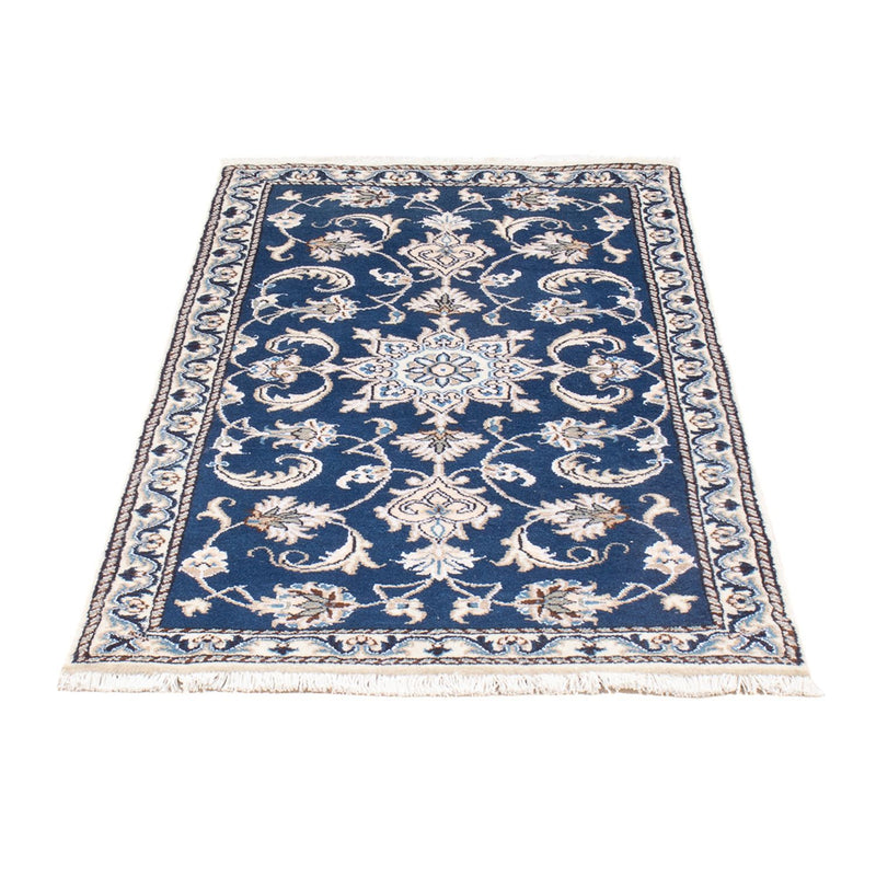 Perserteppich - Nain - 141 x 70 cm - blau