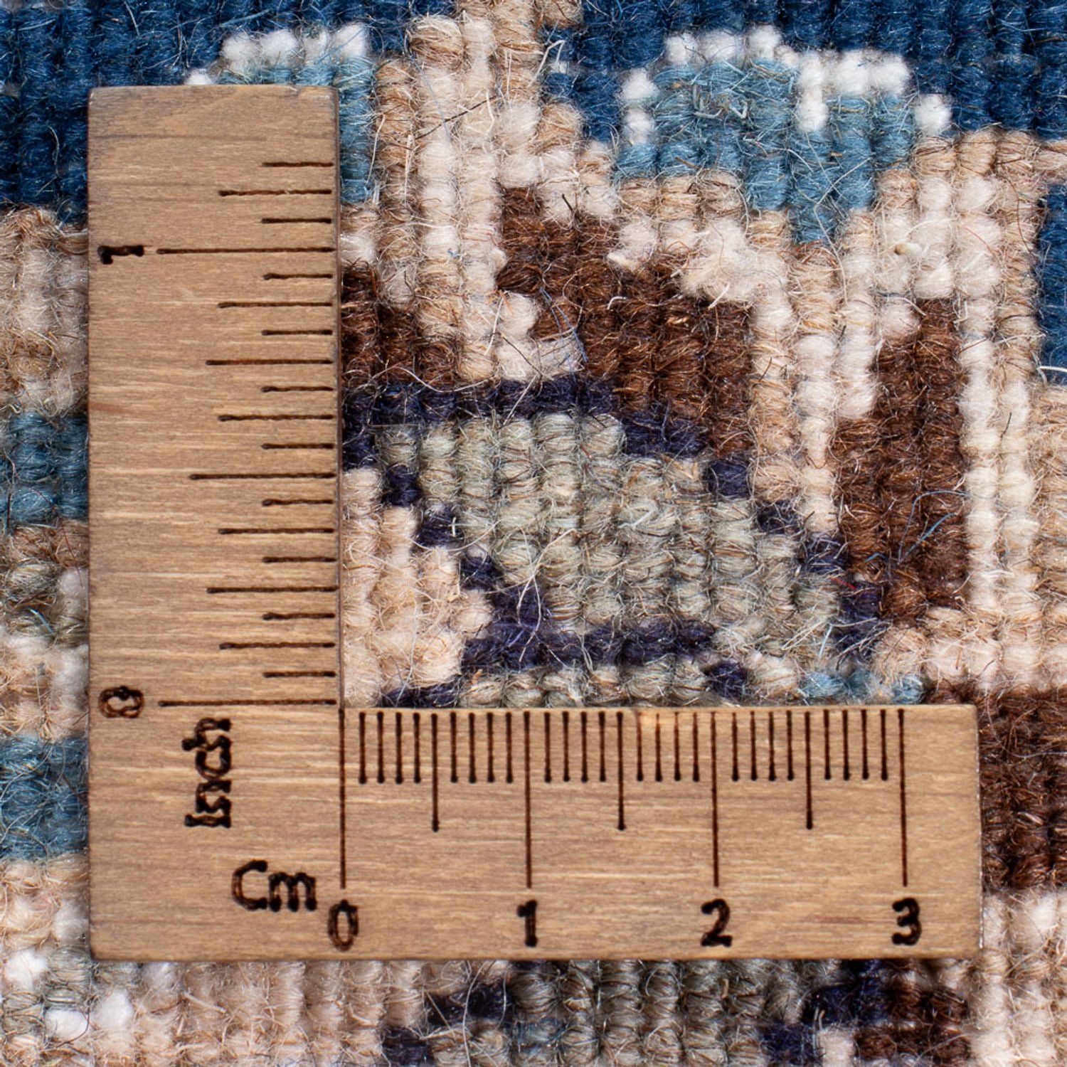Perserteppich - Nain - 141 x 70 cm - blau