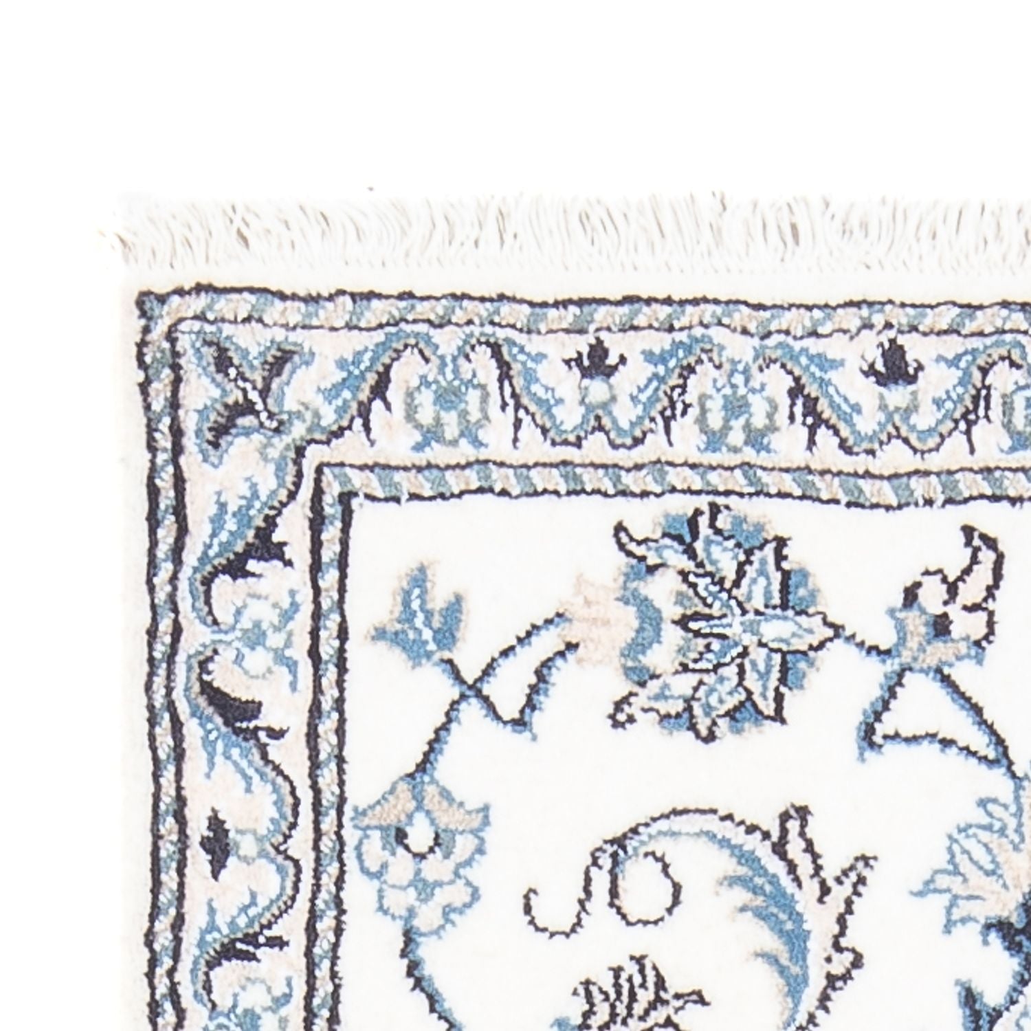 Perserteppich - Nain - 134 x 69 cm - creme