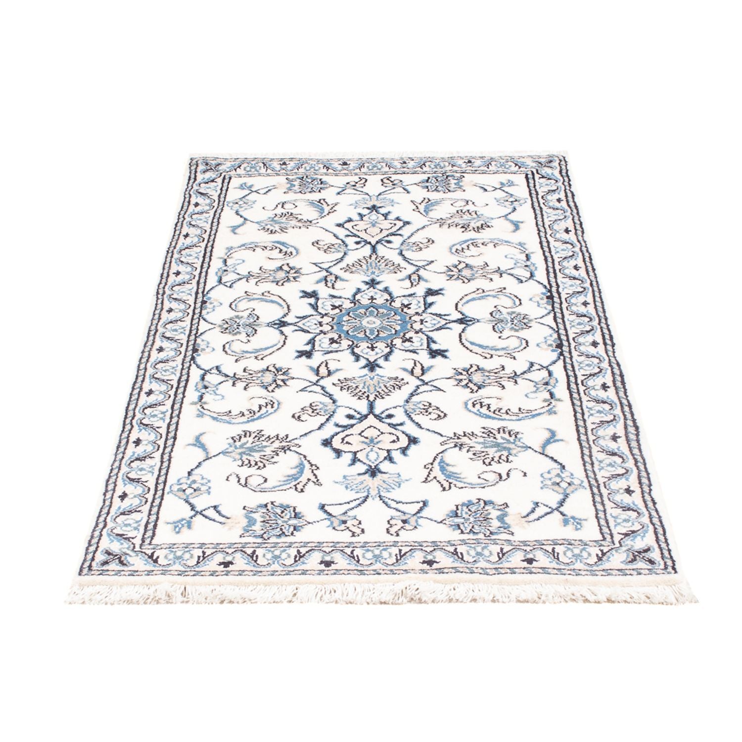Perserteppich - Nain - 134 x 69 cm - creme