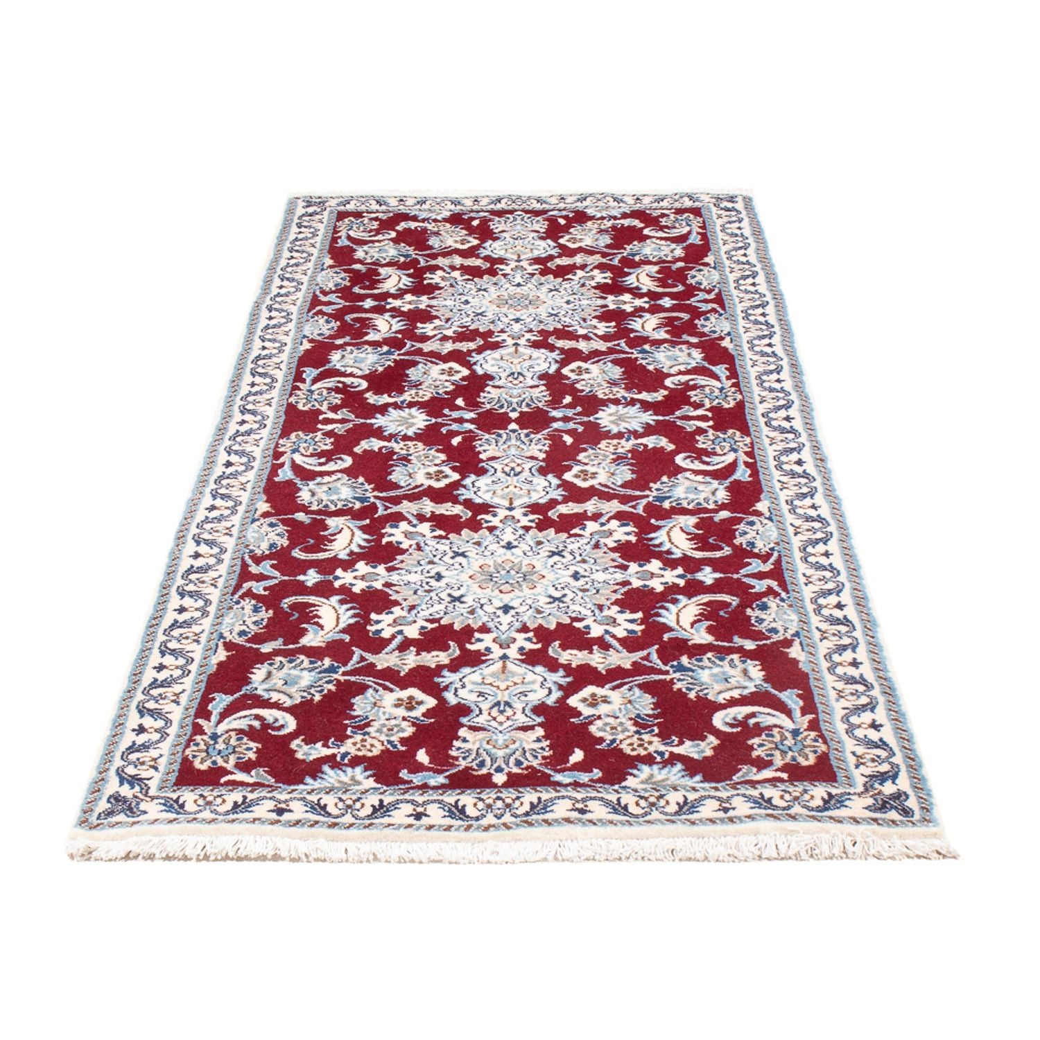 Läufer Perser - Nain - 194 x 80 cm - rot