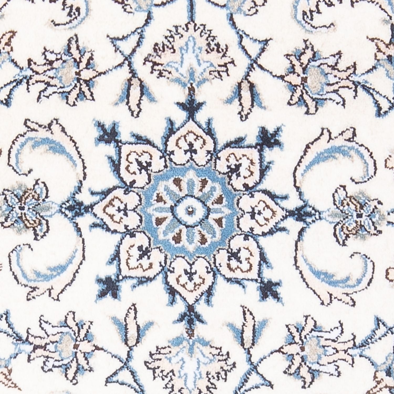 Perserteppich - Nain - 138 x 71 cm - creme