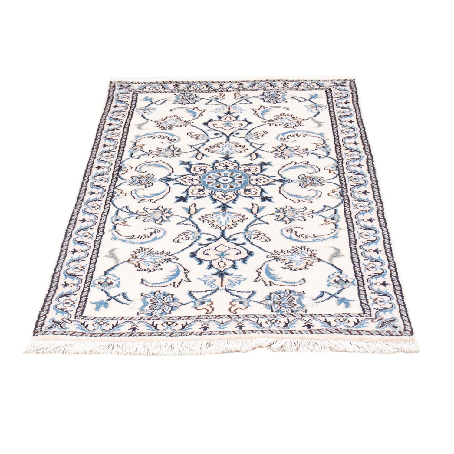 Perserteppich - Nain - 138 x 71 cm - creme