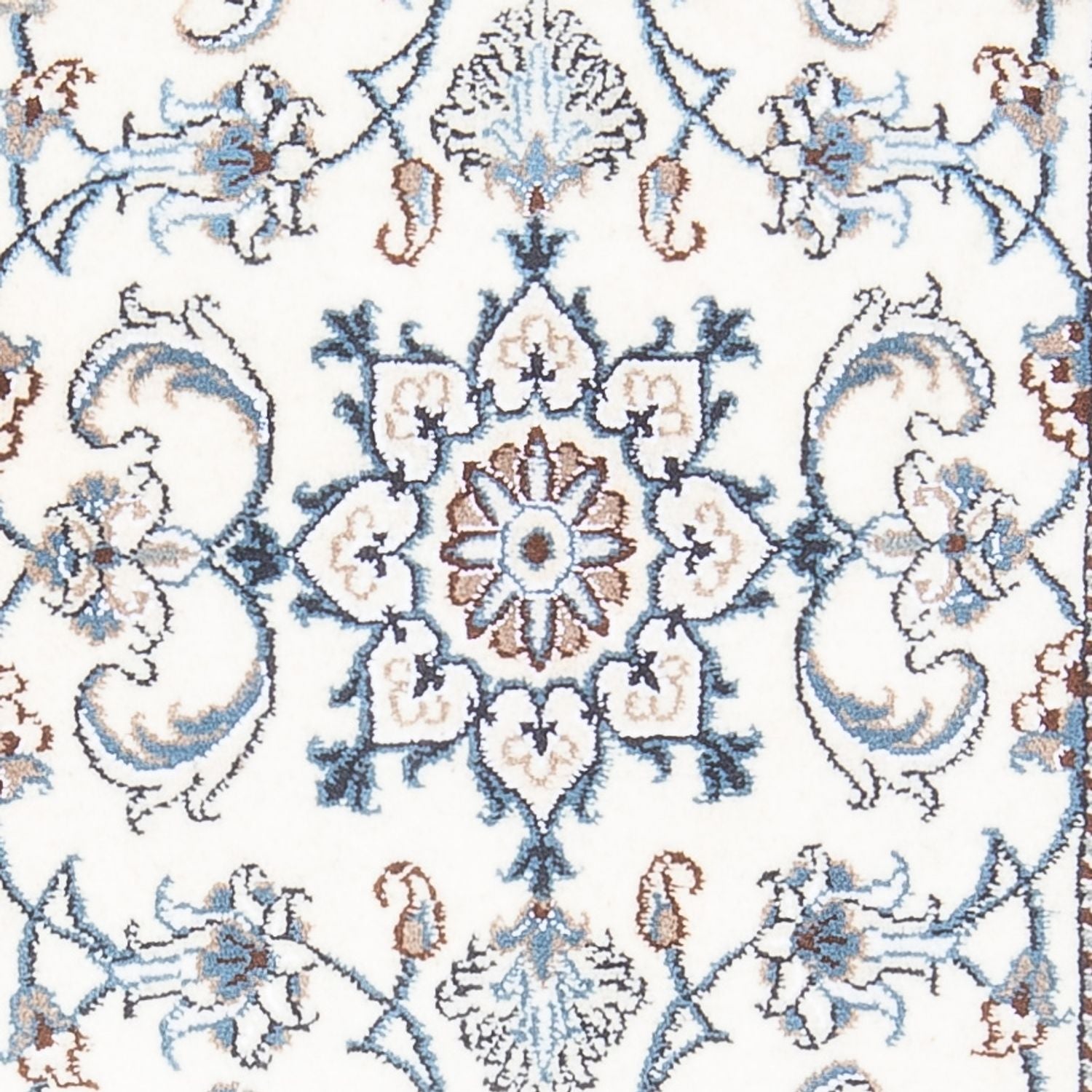 Perserteppich - Nain - 144 x 65 cm - creme