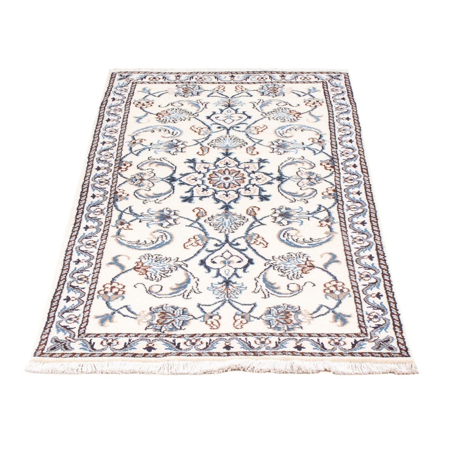 Perserteppich - Nain - 144 x 65 cm - creme