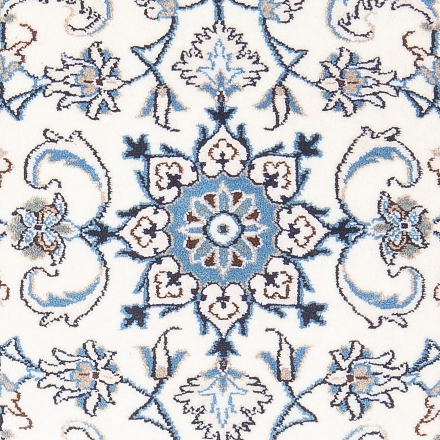 Perserteppich - Nain - 134 x 68 cm - creme