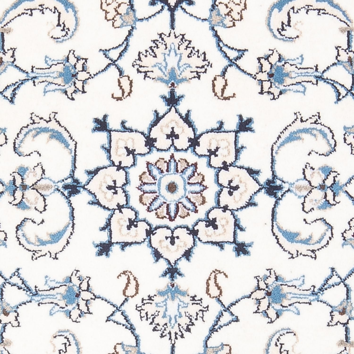 Perserteppich - Nain - 135 x 70 cm - creme