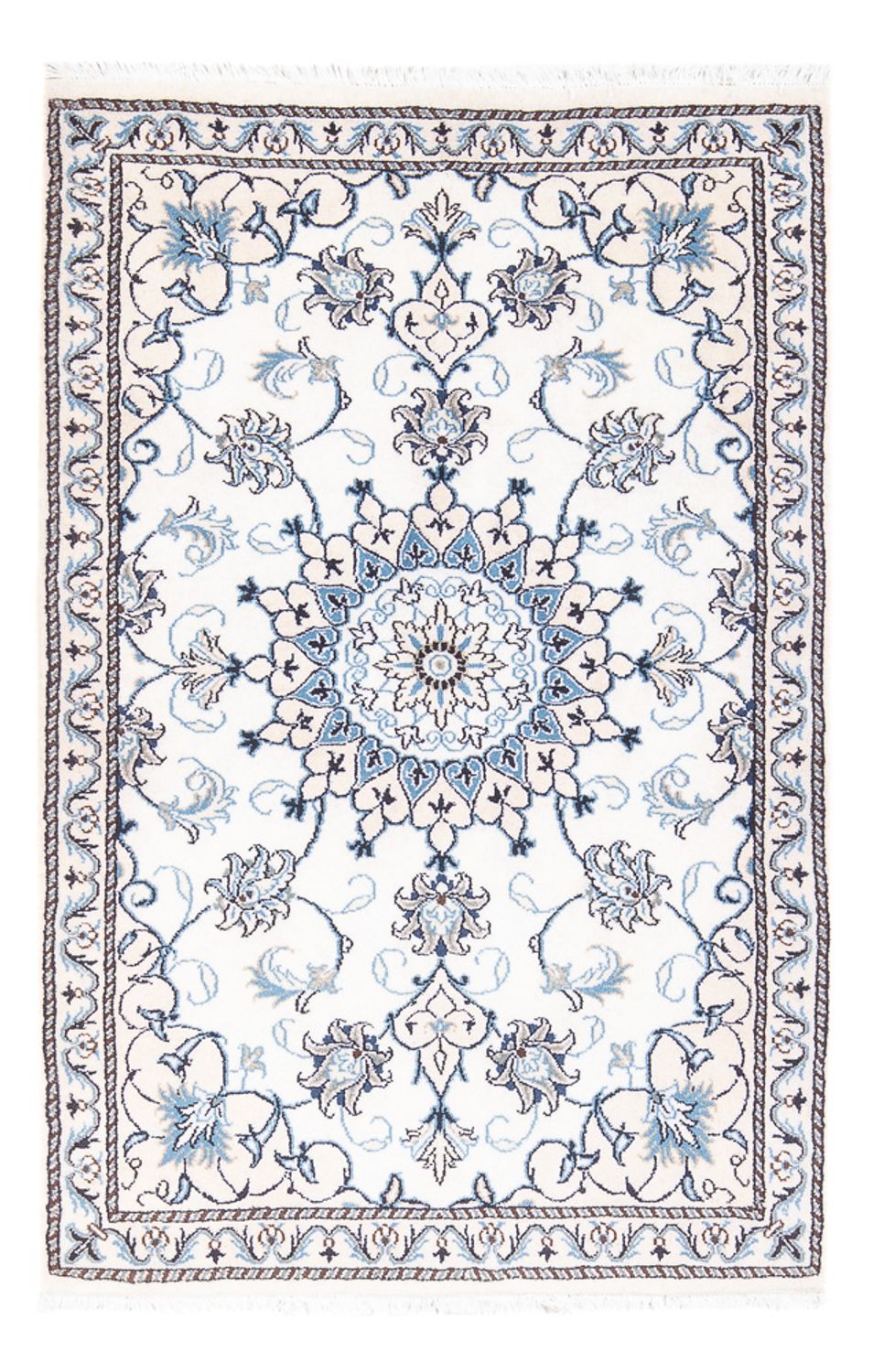 Perserteppich - Nain - 140 x 90 cm - creme