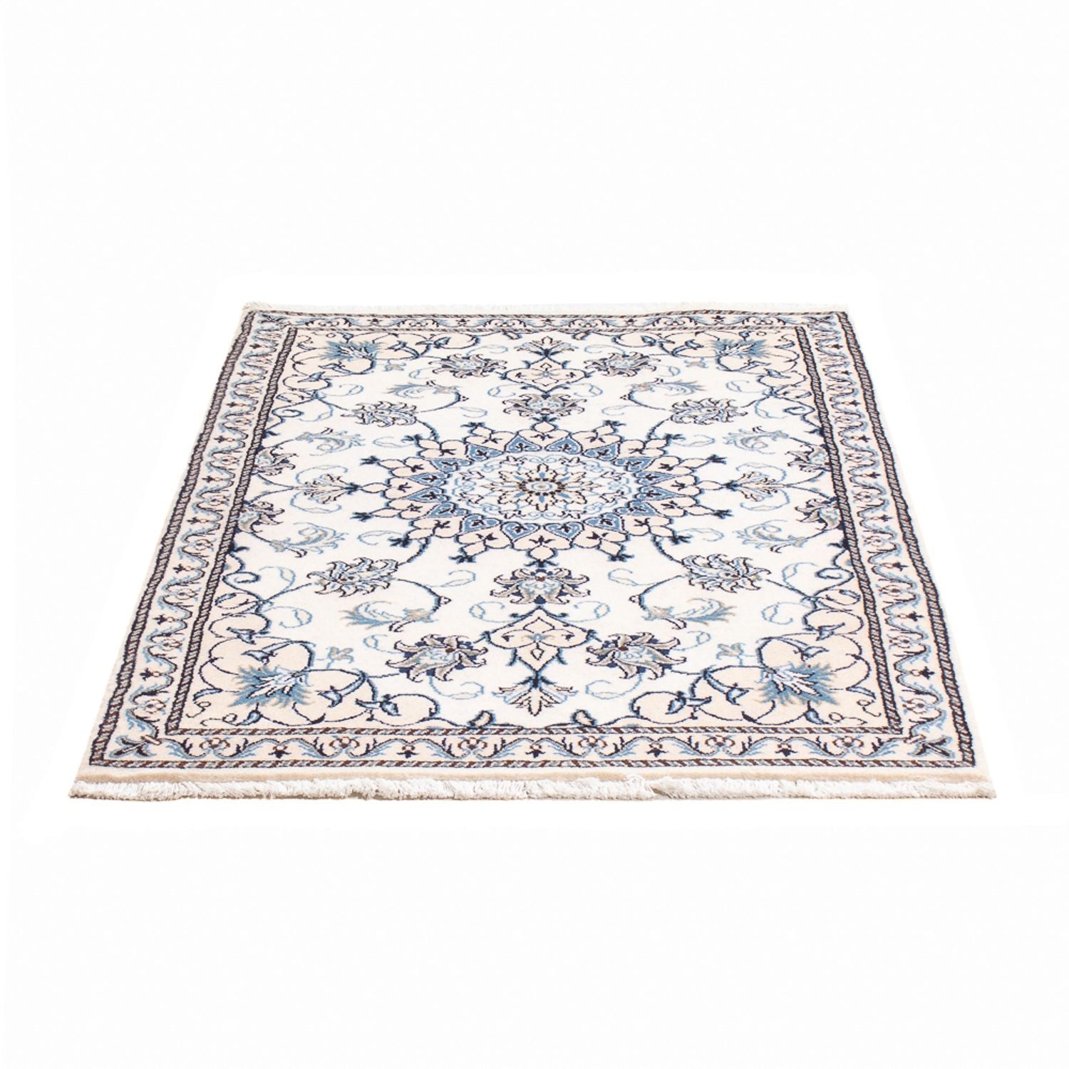 Perserteppich - Nain - 140 x 90 cm - creme