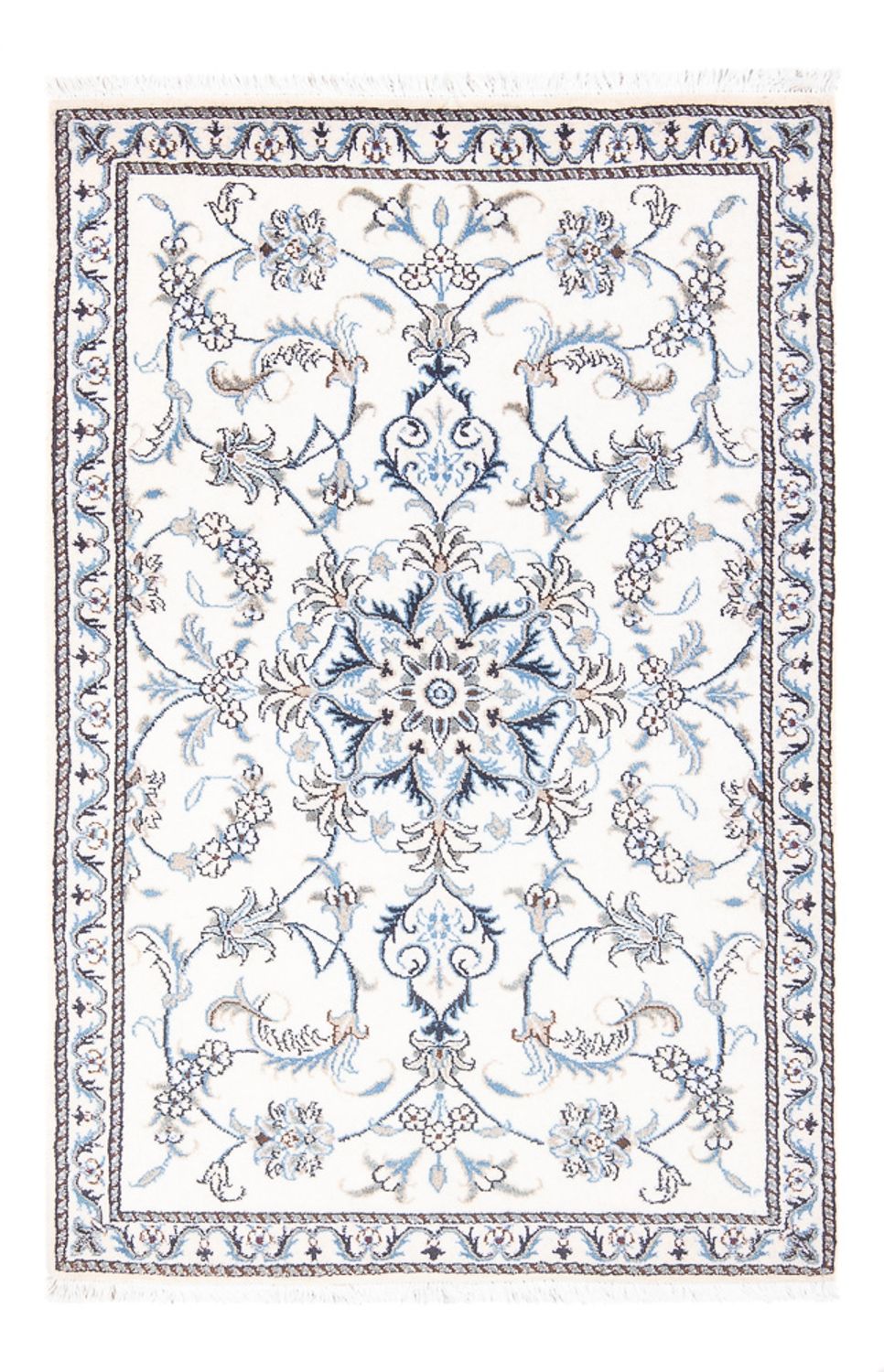 Perserteppich - Nain - 137 x 87 cm - creme