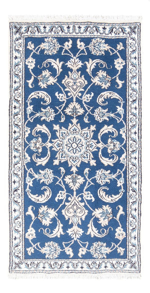 Perserteppich - Nain - 141 x 72 cm - blau