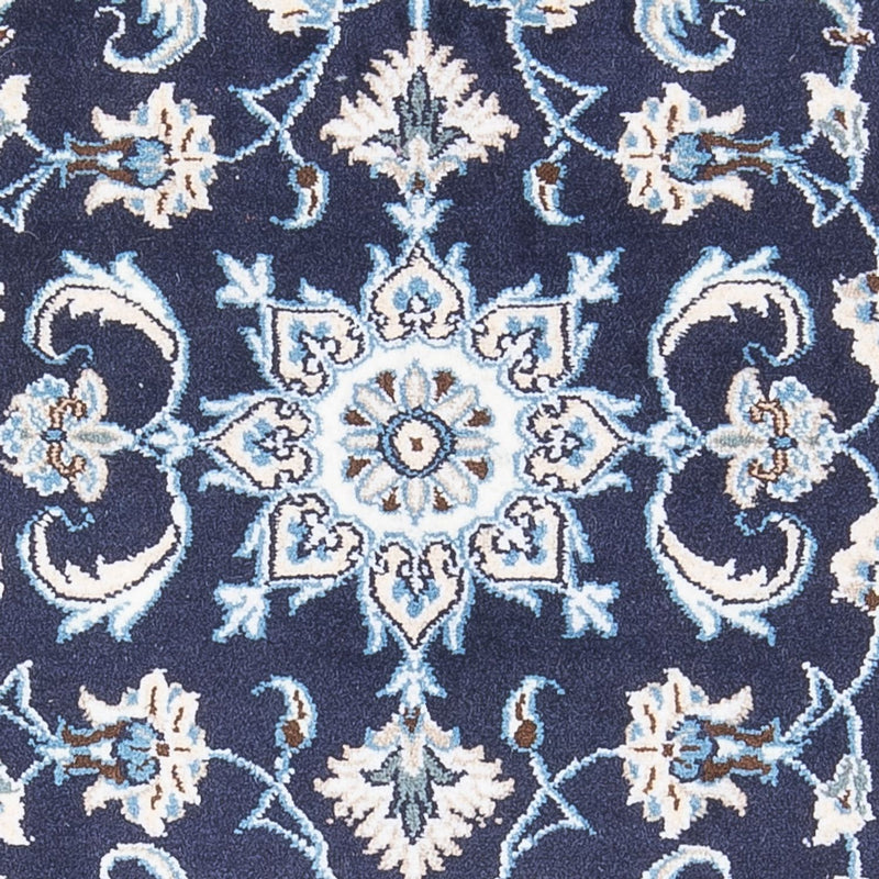 Perserteppich - Nain - 144 x 70 cm - dunkelblau