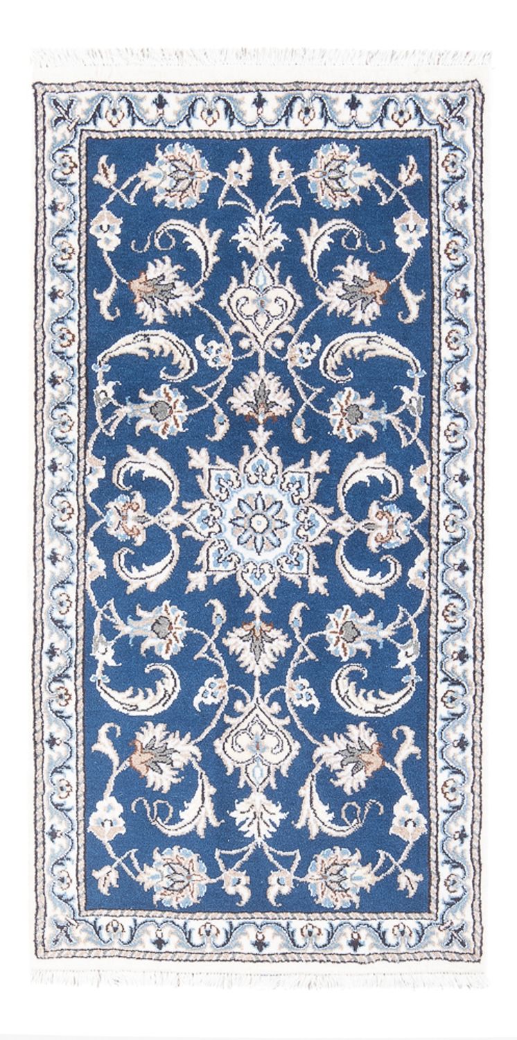 Perserteppich - Nain - 140 x 70 cm - blau