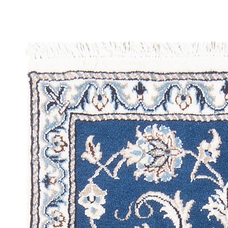 Perserteppich - Nain - 140 x 70 cm - blau