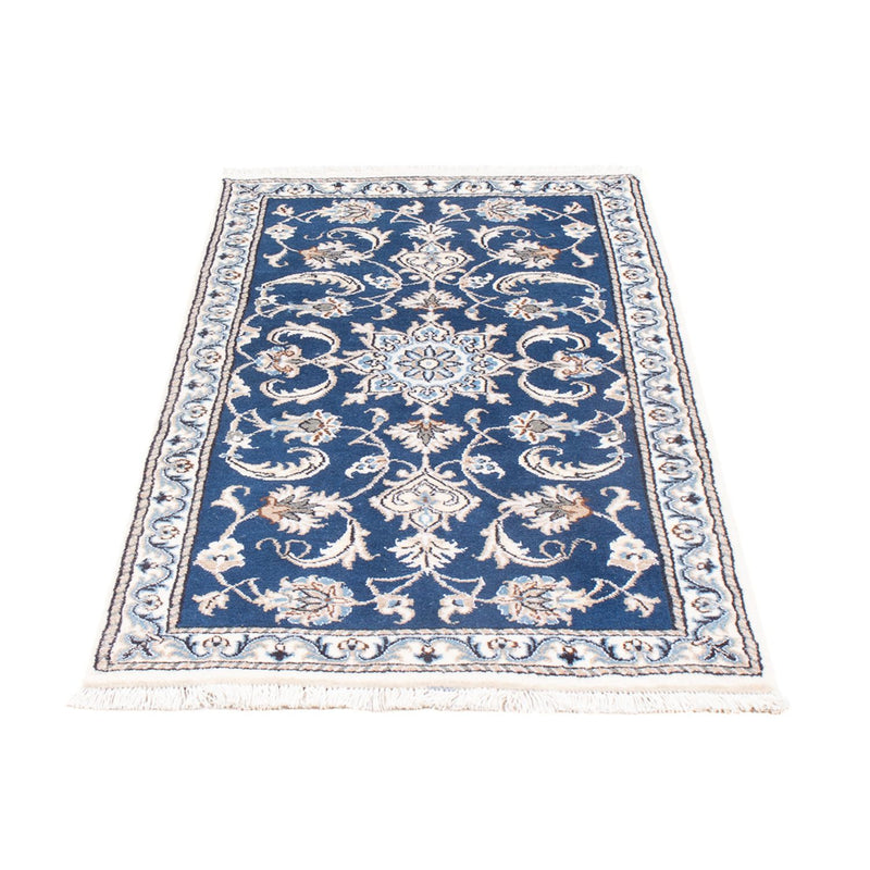 Perserteppich - Nain - 140 x 70 cm - blau
