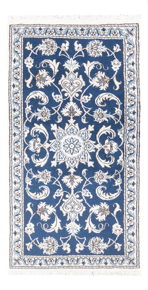 Perserteppich - Nain - 137 x 70 cm - blau