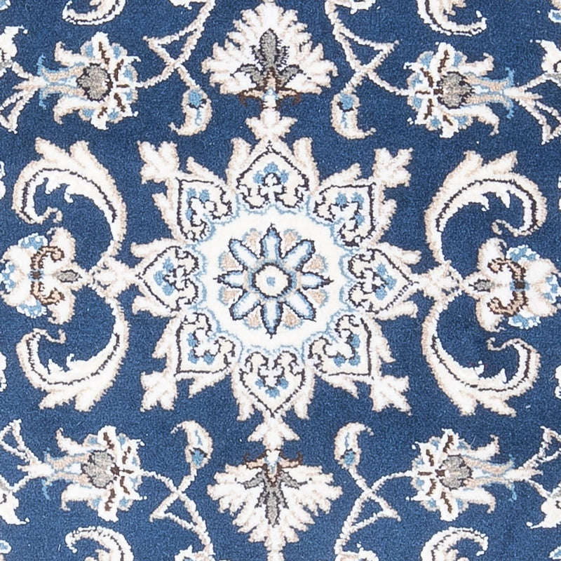 Perserteppich - Nain - 137 x 70 cm - blau