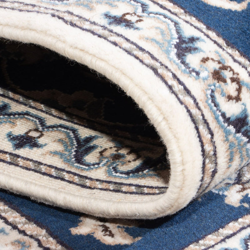 Perserteppich - Nain - 137 x 70 cm - blau