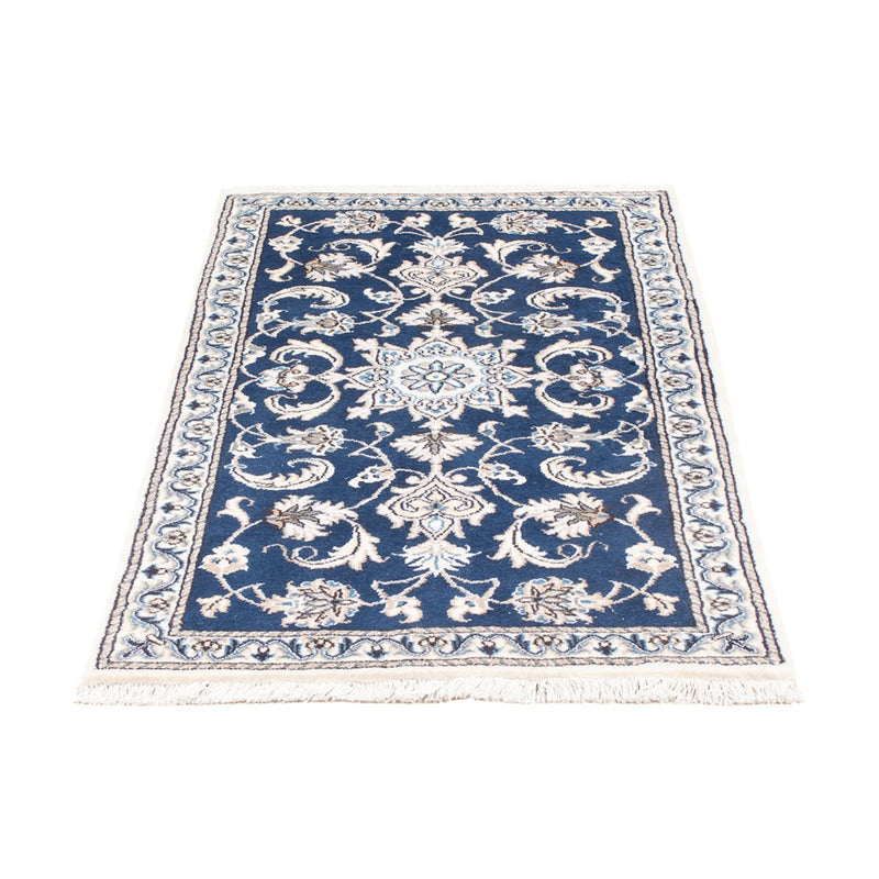 Perserteppich - Nain - 137 x 70 cm - blau