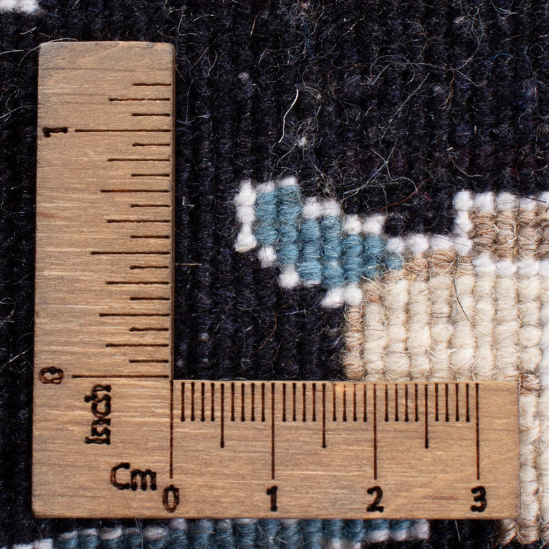 Perserteppich - Nain - 137 x 89 cm - dunkelblau