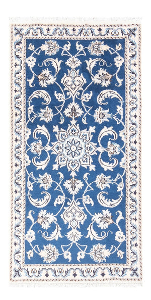 Perserteppich - Nain - 135 x 70 cm - blau
