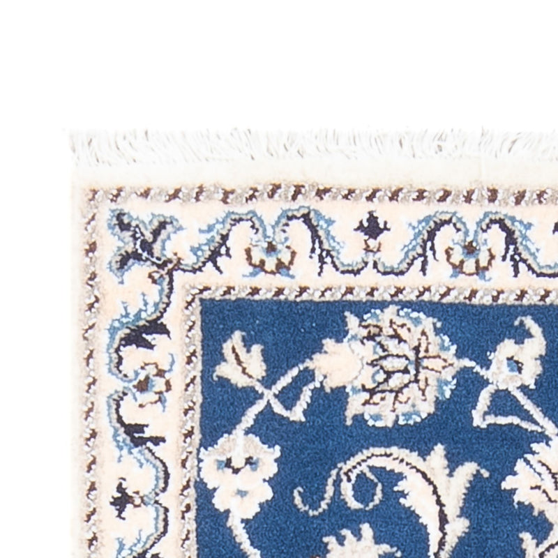 Perserteppich - Nain - 135 x 70 cm - blau