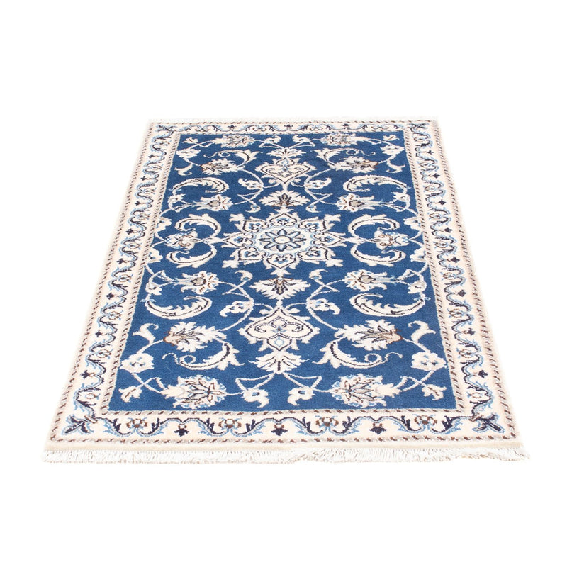 Perserteppich - Nain - 135 x 70 cm - blau