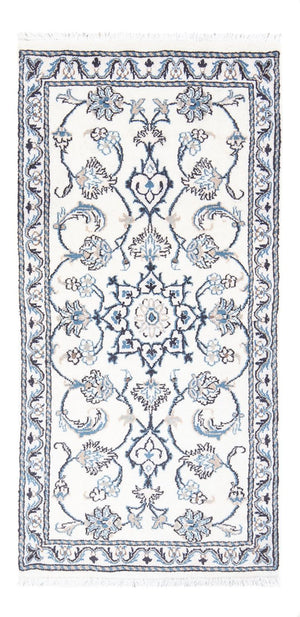 Perserteppich - Nain - 141 x 67 cm - creme