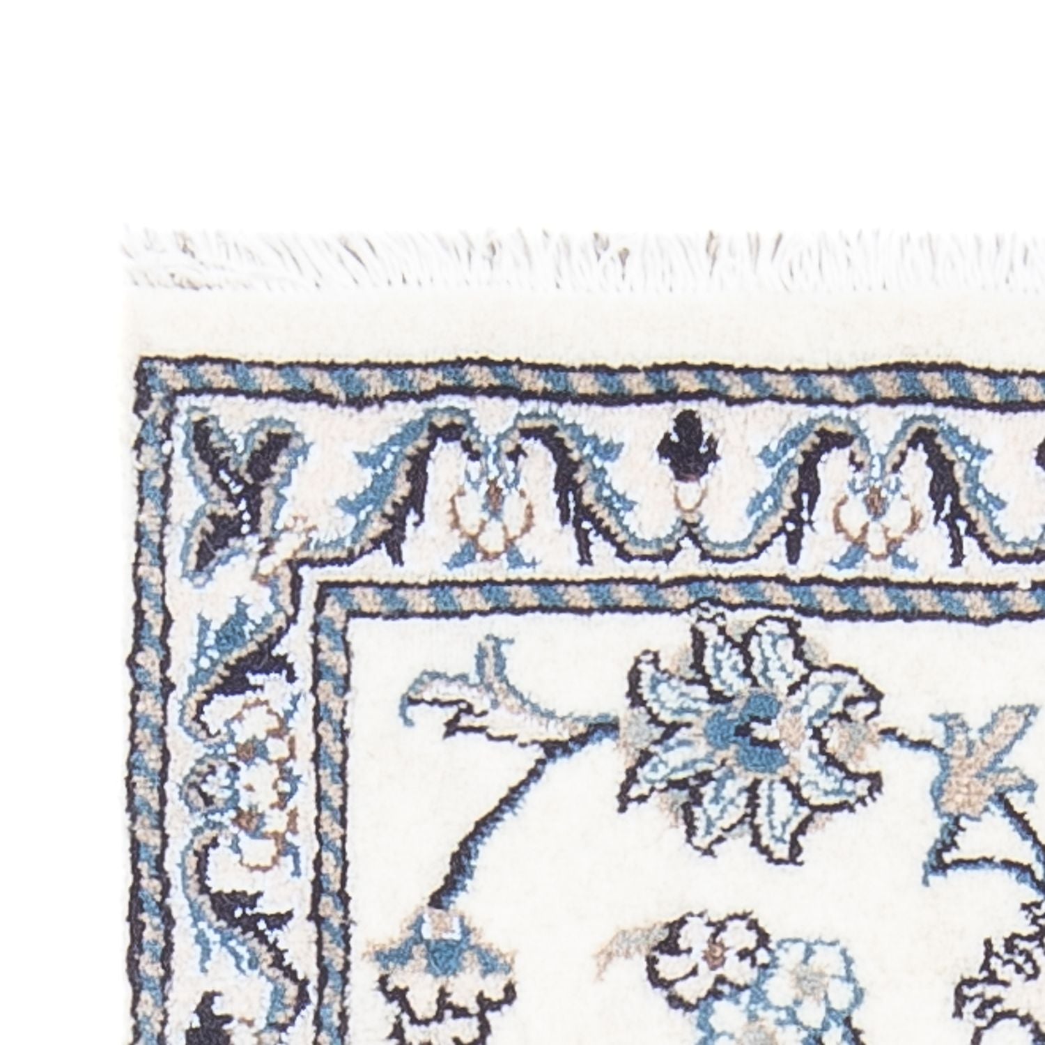 Perserteppich - Nain - 141 x 67 cm - creme