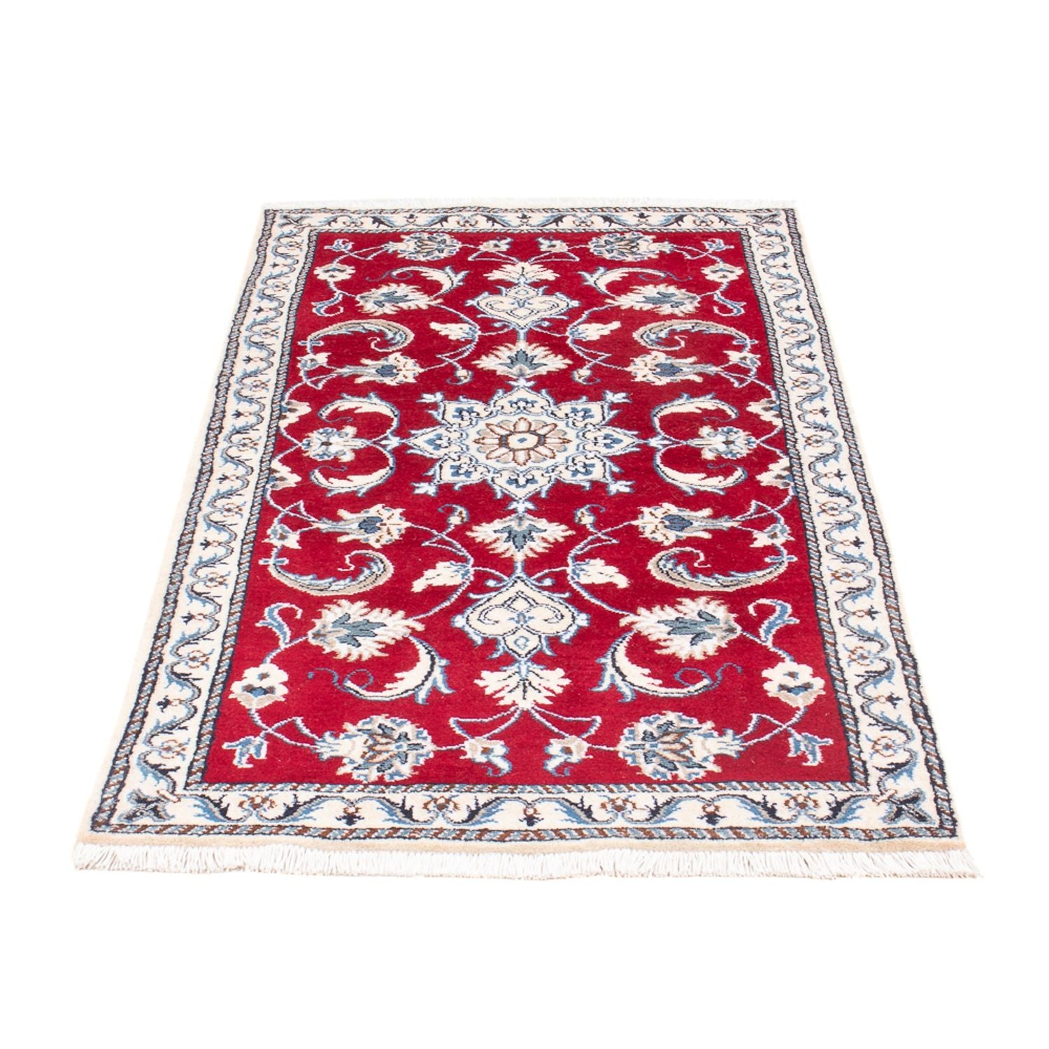 Perserteppich - Nain - 140 x 70 cm - rot