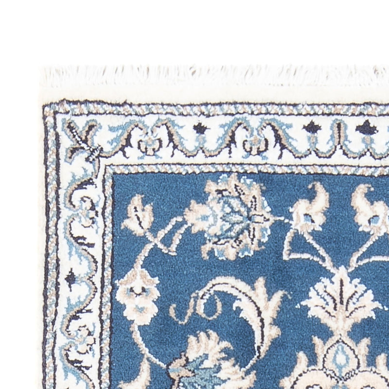 Perserteppich - Nain - 142 x 70 cm - blau