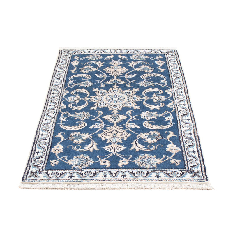 Perserteppich - Nain - 142 x 70 cm - blau