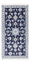 Perserteppich - Nain - 141 x 70 cm - dunkelblau