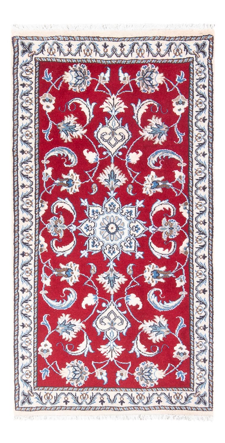 Perserteppich - Nain - 137 x 71 cm - rot
